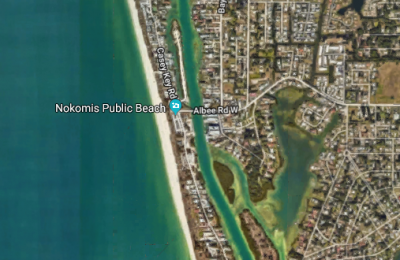 casey key aerial view