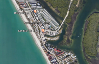 manasota key aerial view